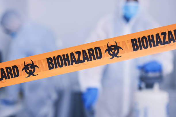 Professional Biohazard technician working in Edwards, CA